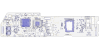 APPLE MACBOOK AIR 13 2020 A2179 X1783 MLB-TKSB 820-01958 051-05232 BOARDVIEW